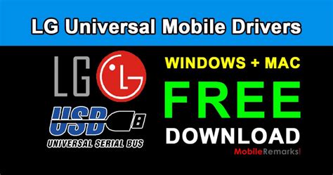 LG universal mobile driver download